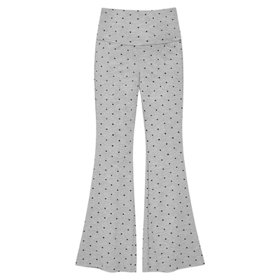 薄款孕妇波点微喇裤孕期产后可穿