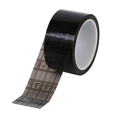 防静电黑色网格透明双面胶带