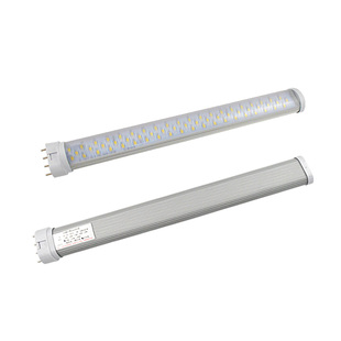 平4四针led替换h型2g11横插拔管替换三基色灯管吸顶灯管改造光源