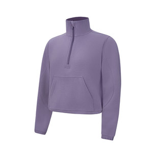 Brushed Softstreme™ 女士拉绒半拉链衫丨lululemon丨LW3IDXS