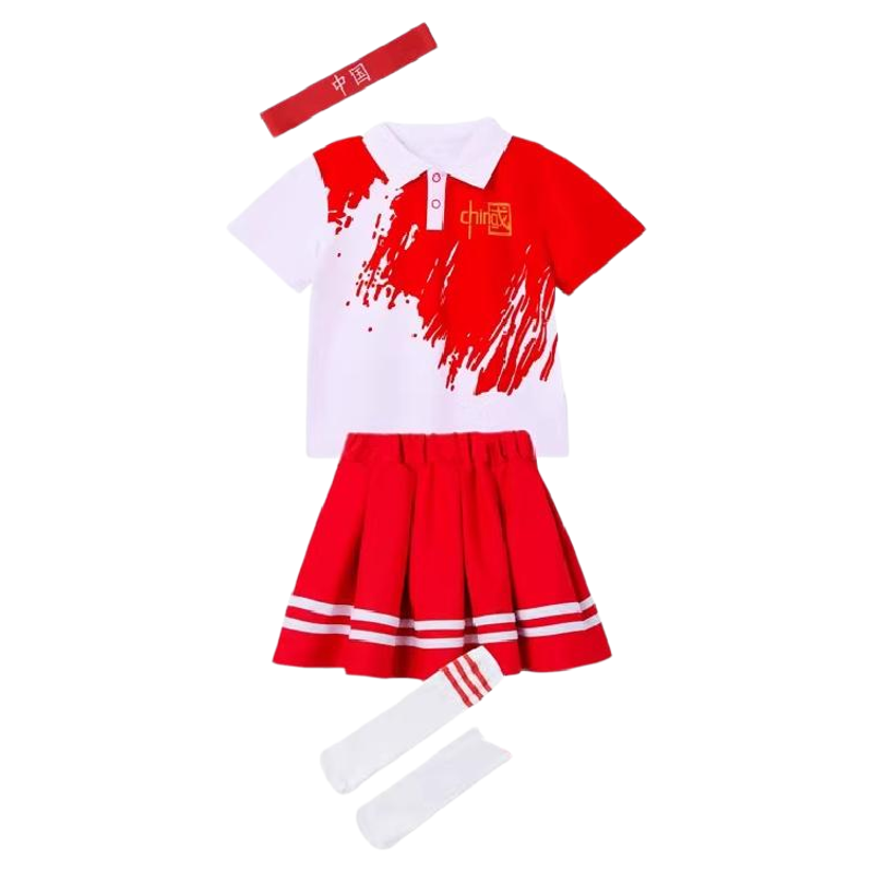 六一儿童演出服幼儿园班服合唱舞蹈服小学生拉拉操啦啦队表演服装