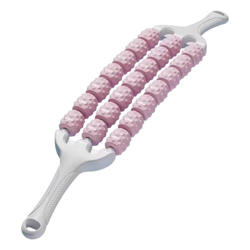 腿部按摩器狼牙棒滚腿轮轴