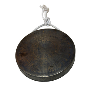 手工青铜马锣老式小马锣小月锣16 18 21cm平面锣铜锣平面小锣大锣