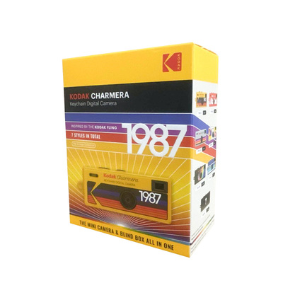 【自营】柯达Charmera钥匙扣盲盒1987迷你数码相机复古ccd海外版