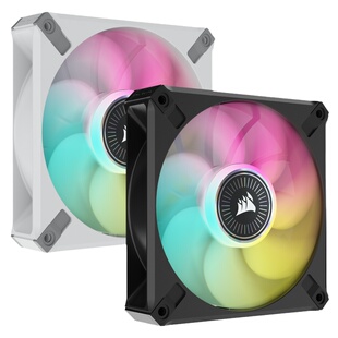 海盗船ML120风扇精英版ELITE水冷PRO磁悬浮140MM白色CPU静音机箱