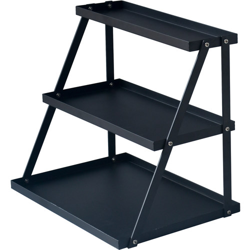 超市收银台桌面小货架子零食收纳架饮料化妆品置物架展示梯形多层