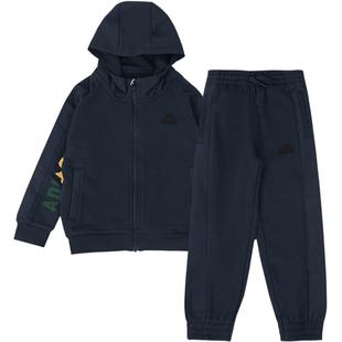 【自营】阿迪达斯儿童装奶龙联名春秋新款长袖针织运动套装JC6875