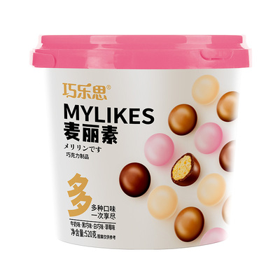 巧乐思麦丽素巧克力多口味520g