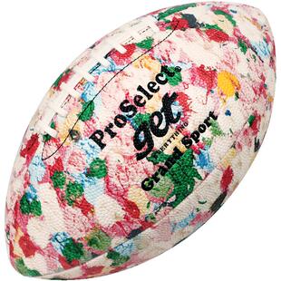 ProSelect专选橄榄球梦幻花园粉色9号成人比赛腰旗橄榄球美式足球