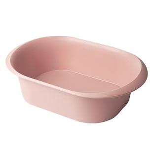 家用洗脸盆加厚磨砂塑料盆学生宿舍儿童长方形塑料洗脚盆大号简约