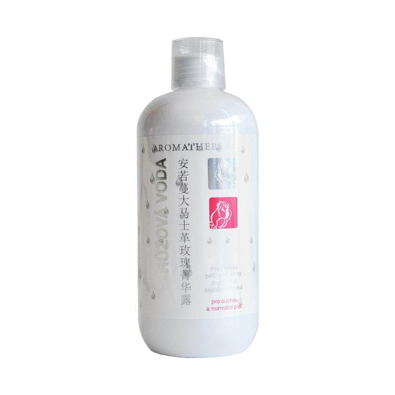 安若蔓保加利亚大马士革玫瑰纯露菁华露500ml湿敷大马士革玫瑰水