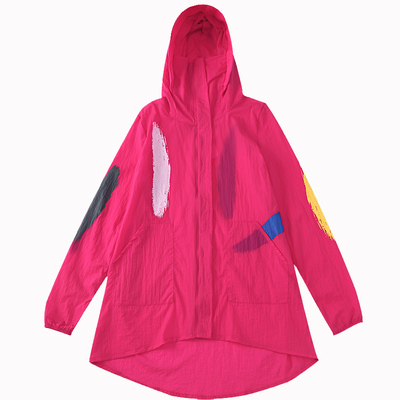 防晒衣中长款透气骑车超薄沙滩