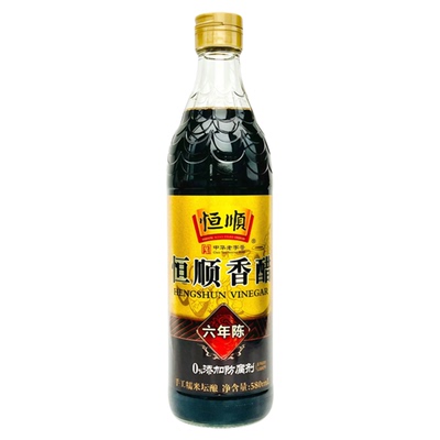 恒顺香醋六年陈非遗零添加防腐剂