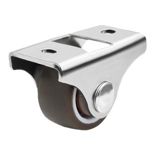 迷你万向轮小号抽屉底部滑轮柜底床下大全小型滚轮移动底座小轮子