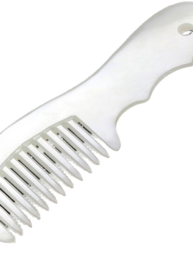 四通新疆和田玉梳子梳刻字礼品