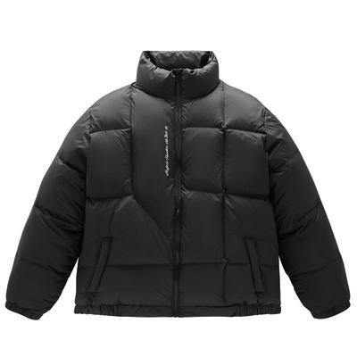 太平鸟男装 面包服男冬季保暖防寒服立领羽绒服宽松立领外套男