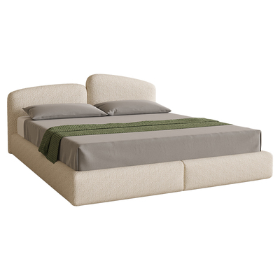 PAULJOHN进口棉麻新款布艺床