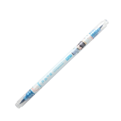 晨光Nanci闪光金属双头秀秀笔