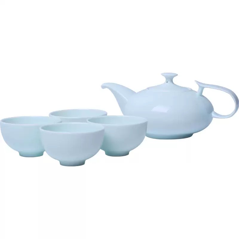 华光国瓷青瓷功夫茶具整套送礼
