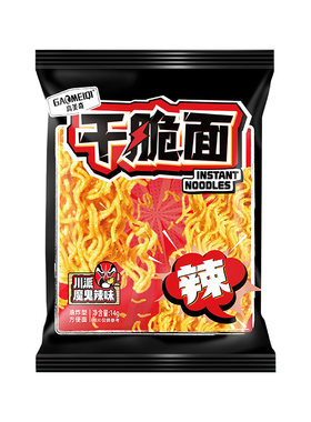 零食解馋30袋爆辣干吃面高美奇