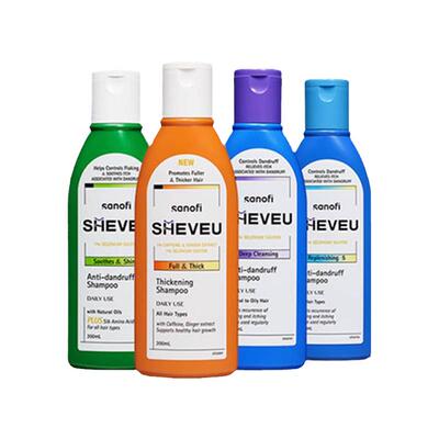 【全球购严选】SHEVEU赛逸去屑止痒控油蓬松氨基酸洗发水200ml