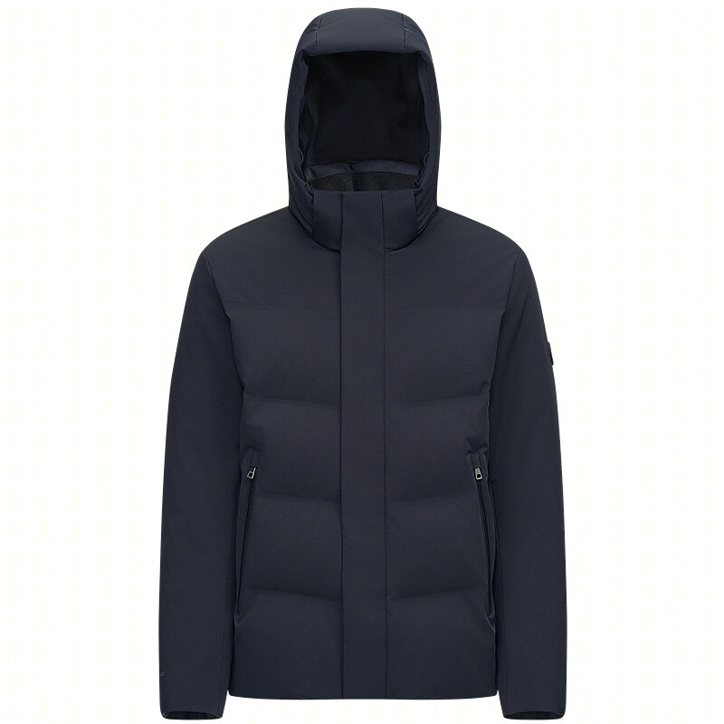 90鹅绒波司登短款保暖羽绒服男