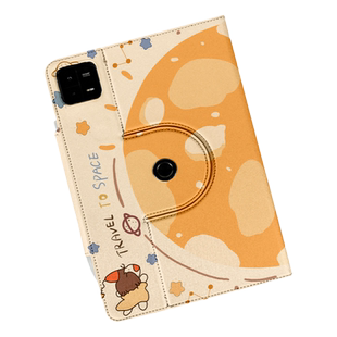 2025新款OPPOpad3旋转vivopad5Pro平板Air保护壳硅胶防10.36摔全包OPPOAir卡通11寸iqoopad书本vivopadAir壳