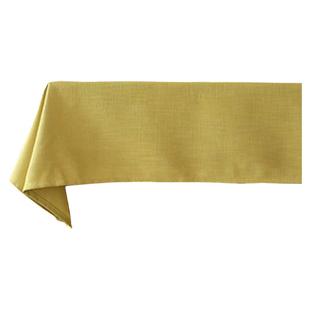 黄绿色桌布棉麻纯色布艺简约清新会议室长方形茶几盖布大台布定制