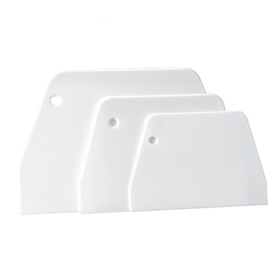 腻子刮子铲子厨房塑料梯形硬刮板用具平面面板刮片面粉平板切面刀