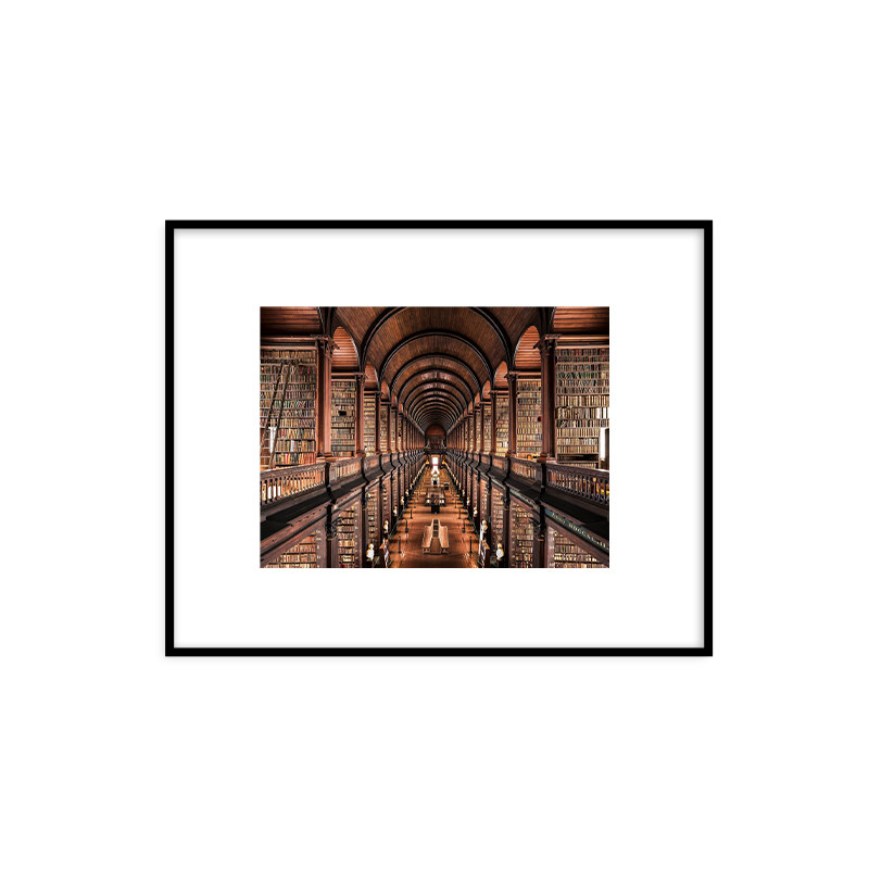 YELLOW KORNER法国原装进口《Trinity College Library》装饰挂画
