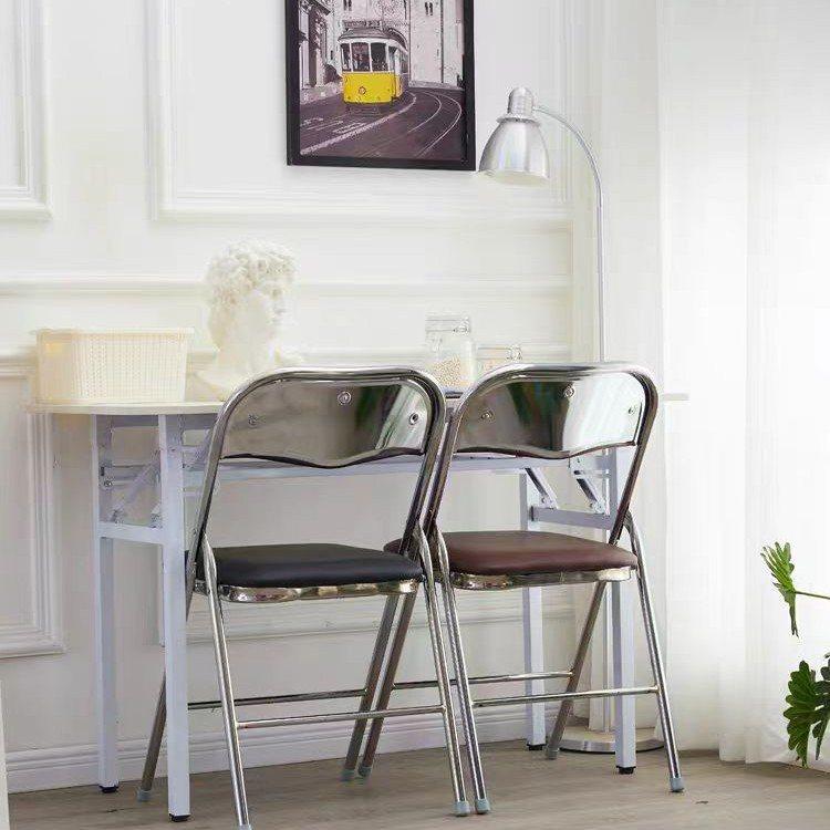 批发家用折叠椅子便携办公会议简约椅凳子餐椅靠背椅椅培训椅电脑