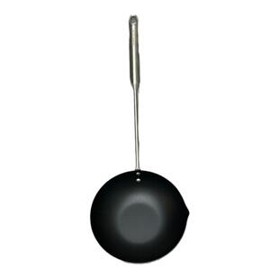 手持泼油锅！高端精铁无涂层热油炝油淋油烧油小锅煎蛋做蛋饺神器