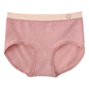 彩纱无缝莫代尔中腰内裤女高弹大码宽松胖MM厚螺纹无痕三角裤衩头