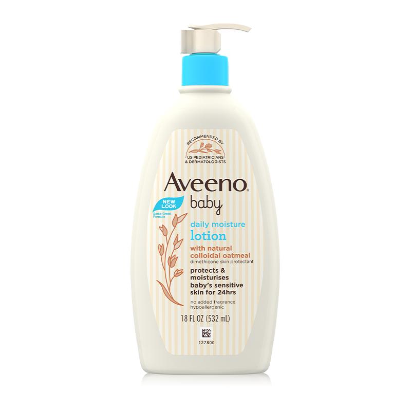 【自营】Aveeno 艾维诺婴儿润肤乳身体乳532ml宝宝面霜滋润保湿