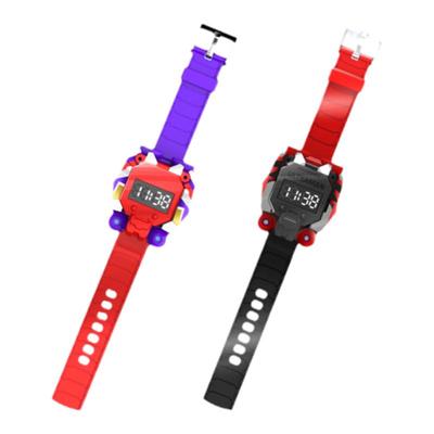 奥特曼电子手表变形机甲益智玩具