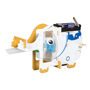 KT板大象吸尘器 学生手工DIY科技小制作家庭益智作业劳作课材料包