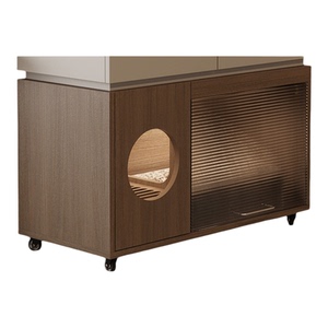 猫砂柜边几可移动喵星现代双层