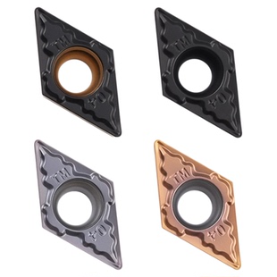 数控菱形外圆车刀片DCMT070204-TM 070208-TM 钢件不锈钢加工耐磨