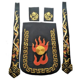 川剧变脸帽围飘带大龙飘带后兜戏剧戏帽挡门子小挡片