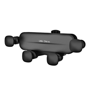 专用奔驰C级glc级E级260车载手机支架汽车改装专用卡扣底座卡通