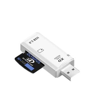 xd卡读卡器相机olympus奥林巴斯储存卡富士内存卡适用vivo小米oppo华为iPhone苹果手机OTG电脑USB两用转换器
