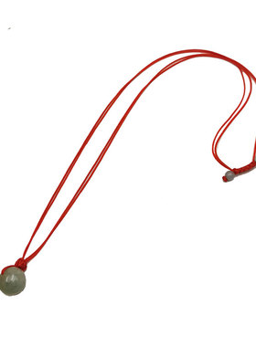 艾果原创民族风手工吊坠天然翡翠玉石项链小众设计精致挂件女款