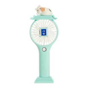 故宫淘宝｜冷宫手持小风扇usb充电迷你便携式随身小型静音办公