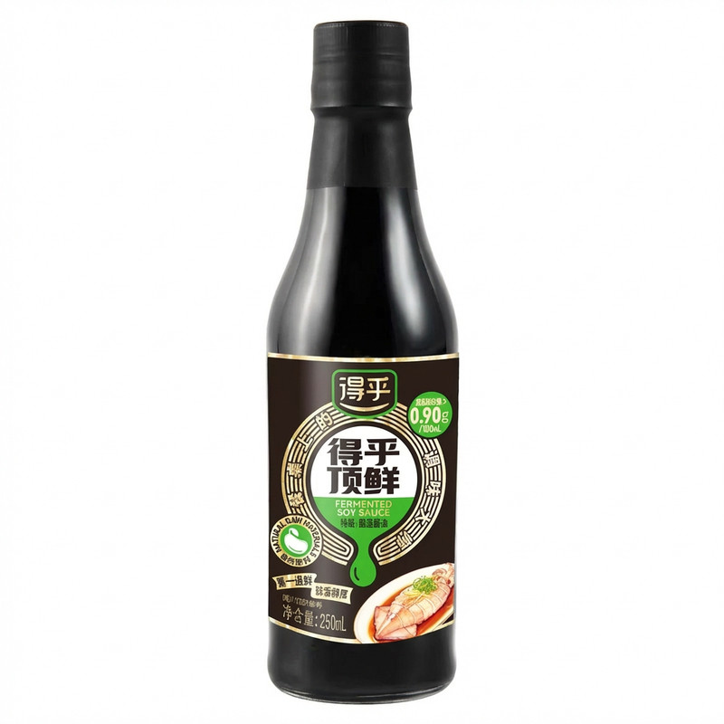 无添加非转基因脱脂黄豆特级酱油