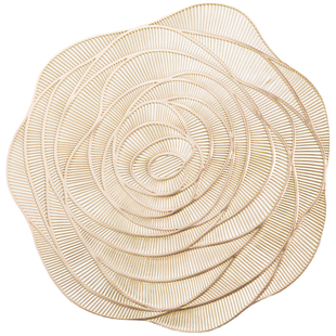 圆桌创意餐垫PVC饭店酒店欧式盘垫碗垫餐具垫新中式餐桌垫隔热垫