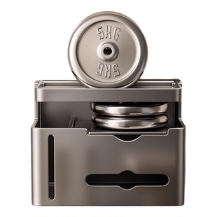 德国吸盘纸巾盒免打孔壁挂可拆卸卫生间厕纸收纳盒浴室功能厕纸盒