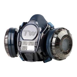 日本重松面罩TW02SF四点加固U2K防尘毒煤矿井下电焊喷漆开槽打磨