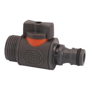 4分6分快插奶嘴塑料球阀洗车水管水枪快速开关三通四通分水器阀门