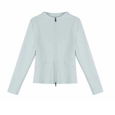 双头拉链百搭多色瑜伽卫衣女秋冬