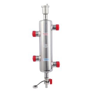 新款正品壁挂炉专用去藕罐混水罐304不锈钢加厚水力分压中耦合罐